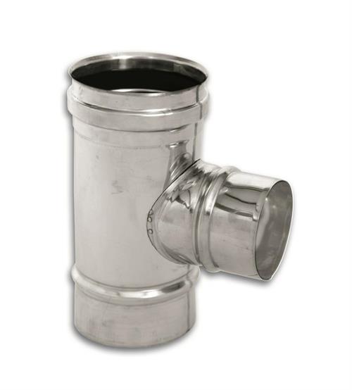 RACC.BRAGA A T 90°RID.80 INOX