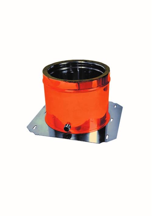 PIASTRA DI BASE C/SCOLO CONDENSA IN/RAME