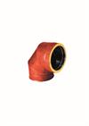 GOMITO 90° IN/ALL.PATINA RAME ANTIC.D.350I/400E AISI 304/ALL