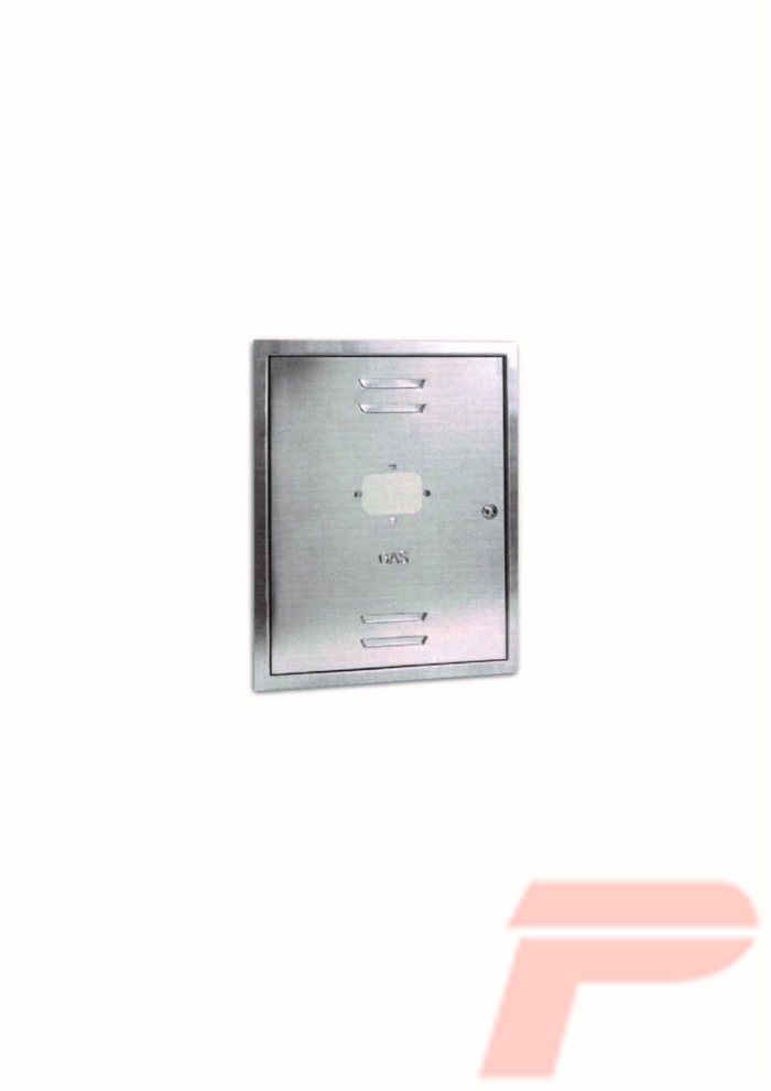 SPORTELLO GAS 35x45 LAM.ZINC.