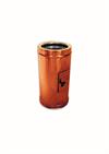 MODULO ISPEZ.IN/RAME D.100I/150E C/SPORTELLO AISI 316/RAME