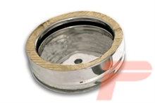 TAPPO ANTICONDENSA APERTO IN/IN D.350I/400E AISI 304/304