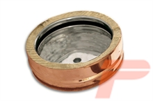 TAPPO ANTICONDENSA APERTO IN/RAME D.100I/150E AISI 316/RAME