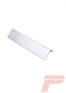 PROFILO ANGOLARE 90°LISCIO 40X40 LAM.ZINC.5/10 DA MT.3,00
