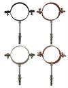 COLLARE COMPLETO LAM.SILVER RAL9006 D.80