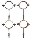 COLLARE COMPLETO LAM.SILVER RAL9006 D.80 BLISTER DA 2pz