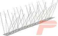 DISSUASORE IN ACCIAIO INOX MOD.60SPILLI L.100CM
