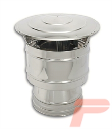 CAPPELLO ANTIPIOGGIA IN/IN.D.350I/400E AISI 304/304