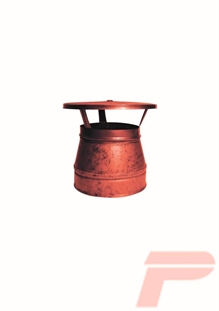 CAPPELLO CINESE IN/ALL.PATINA RAME ANTIC.D.100I/150E AISI 304/AL