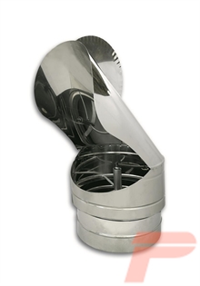 CAPPELLO MOD.GALLO D.100M ACC/IN.5/10 AISI 304