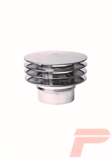 ESALATORE AD ALETTE D.80 ACC/IN.5/10 AISI 304