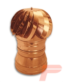 CAPPELLO GIREVOLE IN./RAME D.350I/400E AISI 316/RAME
