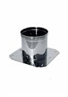 PIASTRA BASE C/SC.COND. D.100 5/10 ACC/IN. AISI 316
