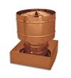 CAPPELLO ANTIVENTO 320x420 D.200 5/10 RAME