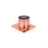 PIASTRA BASE C/SCOLO CONDENSA D.200 5/10 RAME
