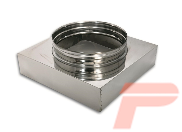RACC.QU/TO 250x250 D.230 5/10 ACC/IN. AISI 316