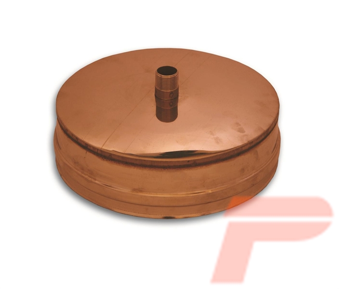 TAPPO ANTICONDENSA APERTO D.350 RAME 5/10