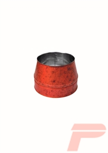 CAP.TRONCO CON.IN/ALL.PATINA RAME ANTIC.D.300I/350E AISI 304/ALL