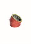 GOMITO 30° IN/ALL.PATINA RAME ANTIC.D.180I/230E AISI 304/ALL.